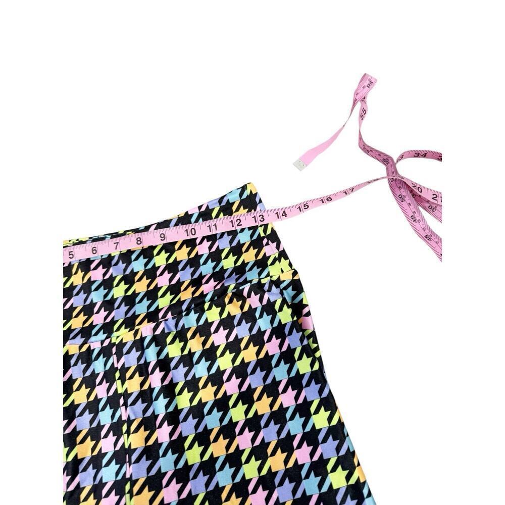 Womens Gold sheep Goldsheep Biker Compression Shorts Houndstooth Spandex XL‎ - Picture 5 of 7